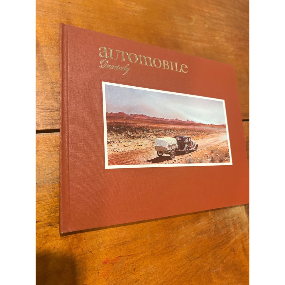 Automobile Quarterly Magazine Vol 21 No 2 1983 Hardcover Burnt Orange Car Book